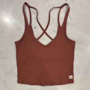 Vuori Rust Crop Top